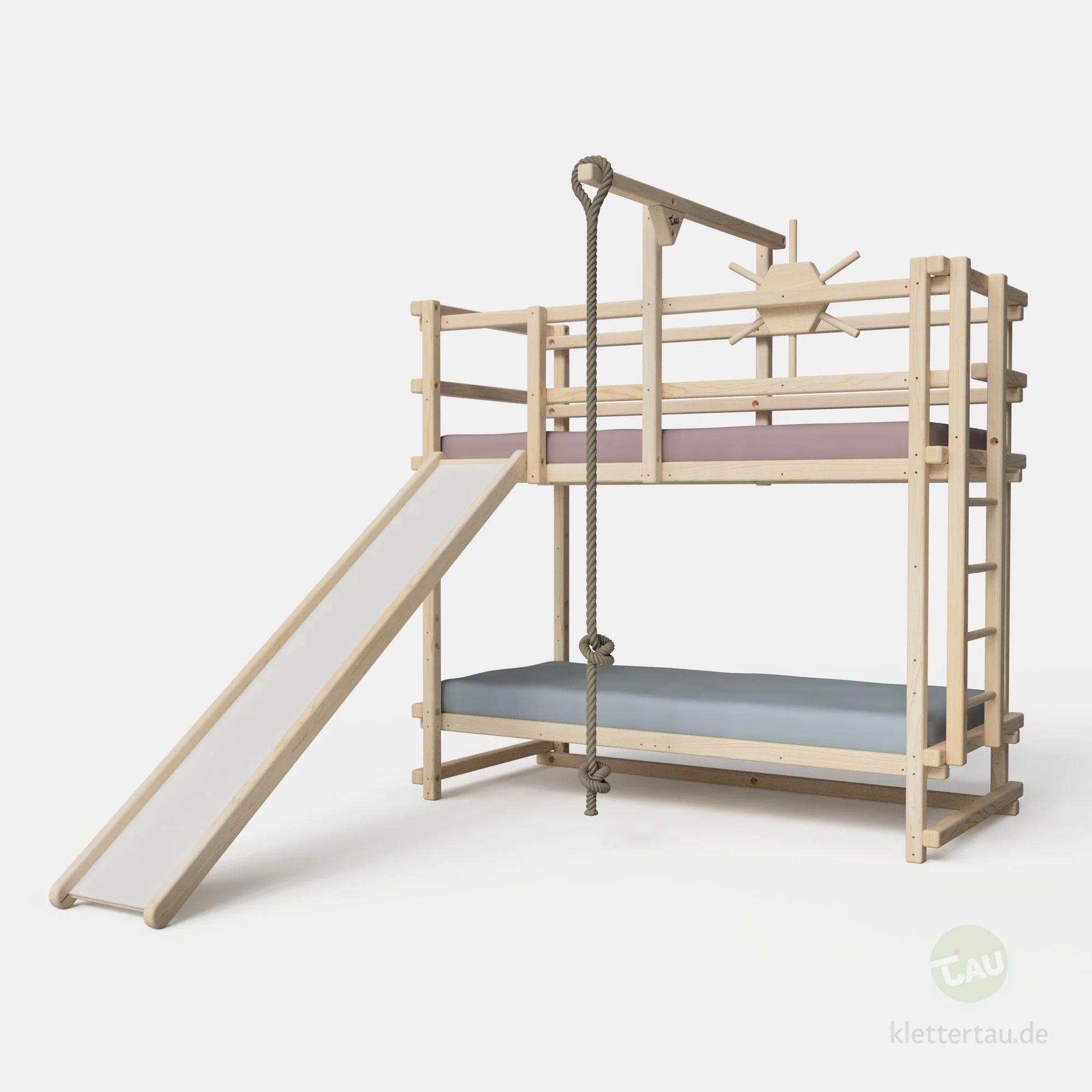 Abenteuer-Etagenbett mit Rutsche - Image 11