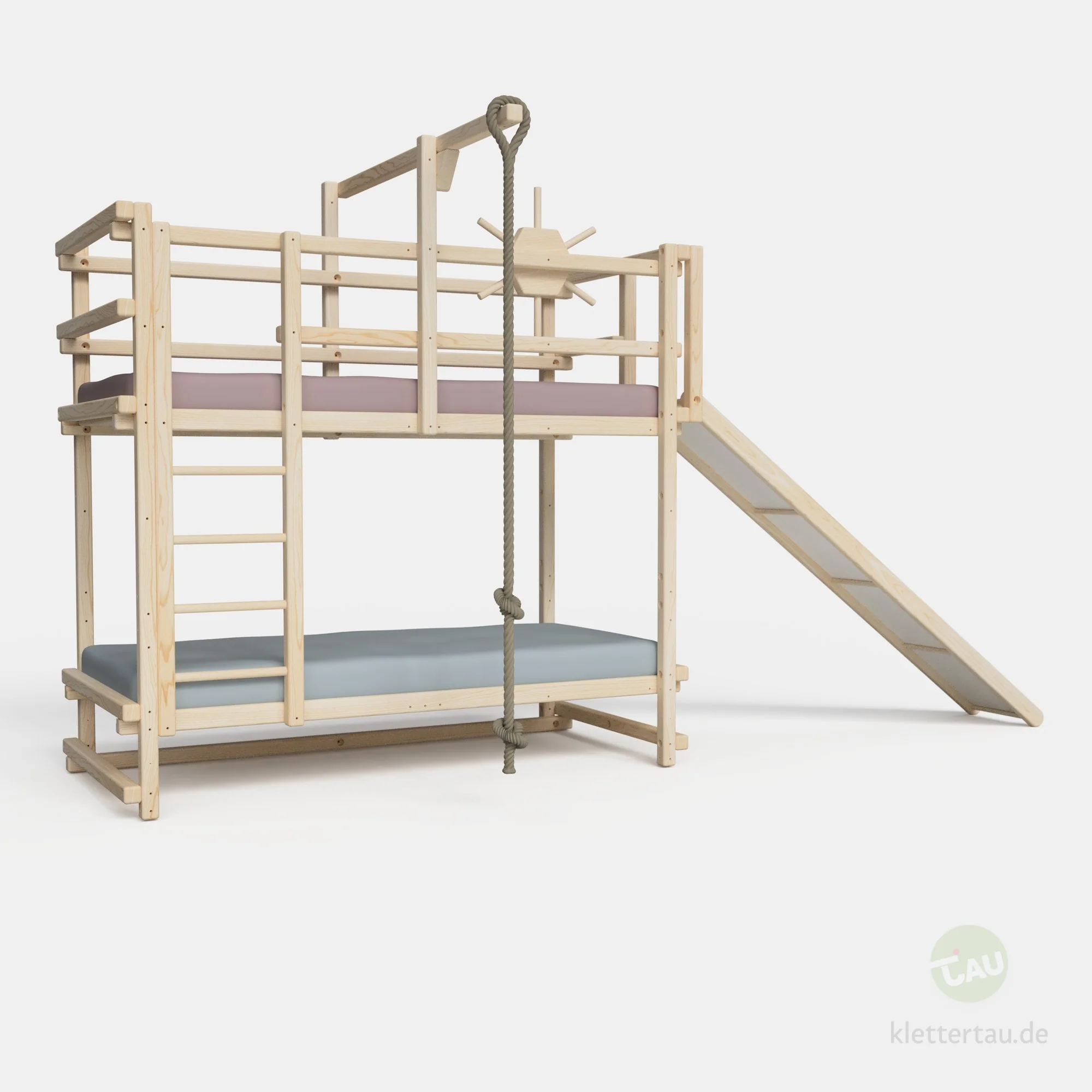 Abenteuer-Etagenbett mit Rutsche - Image 12