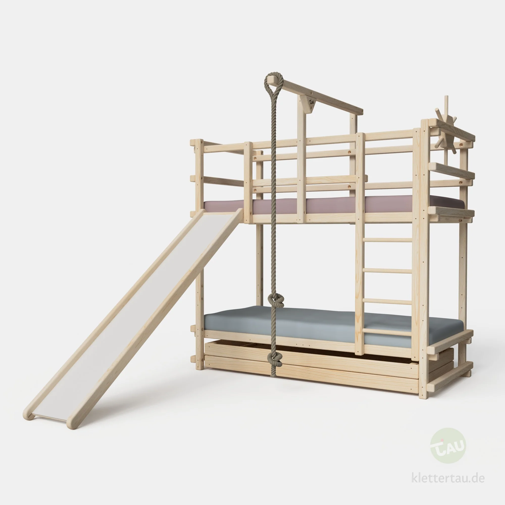 Abenteuer-Etagenbett mit Rutsche - Image 5