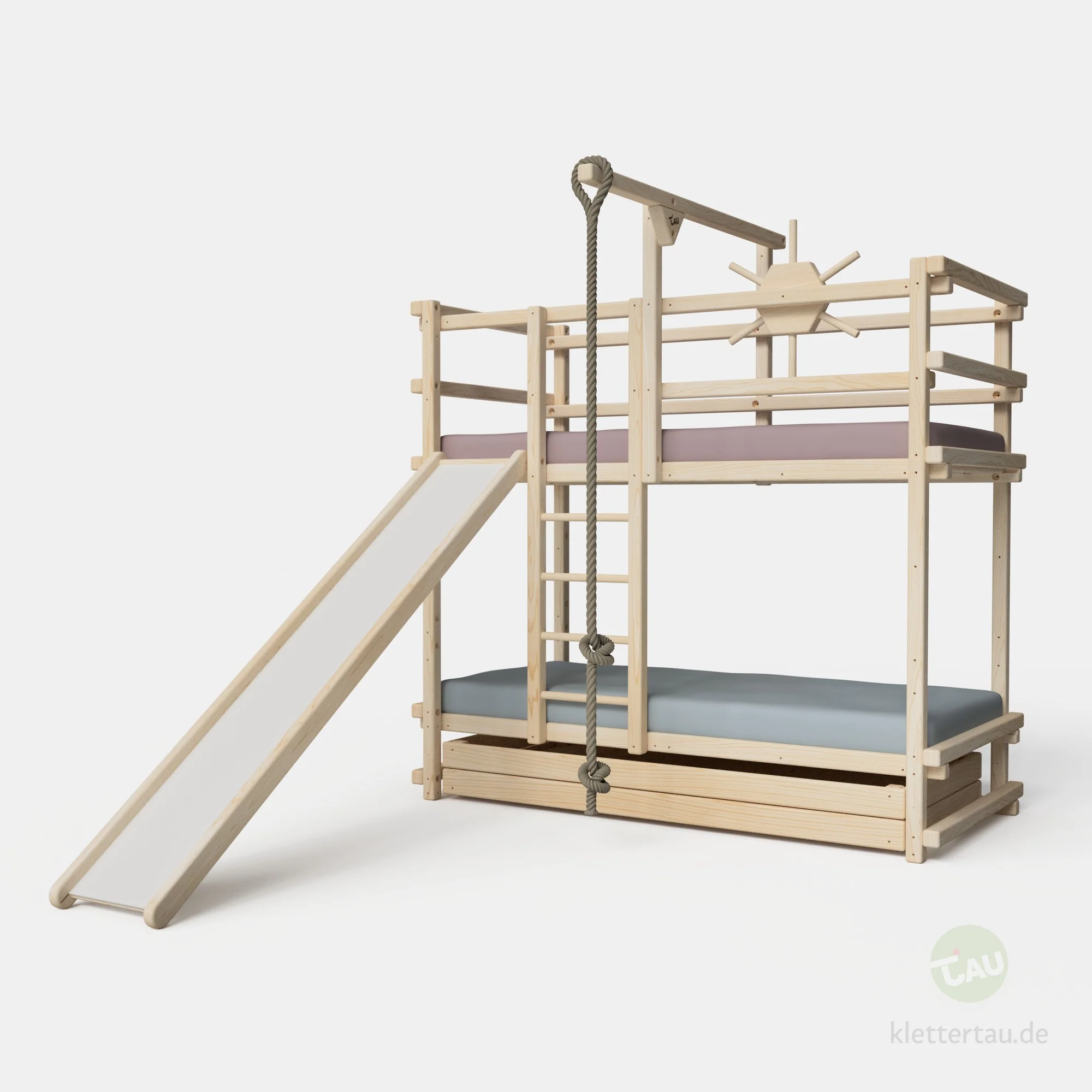 Abenteuer-Etagenbett mit Rutsche - Image 6