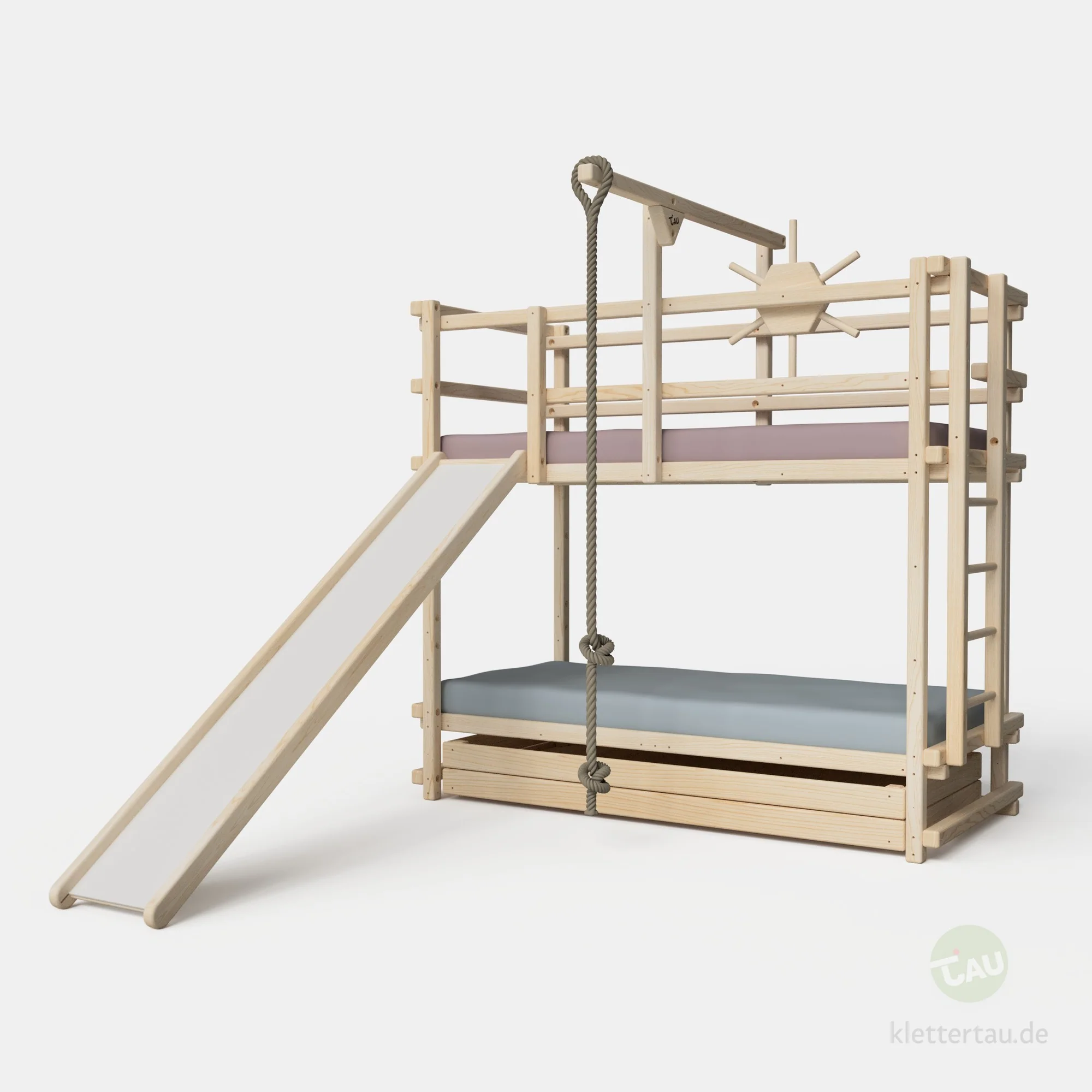 Abenteuer-Etagenbett mit Rutsche - Image 7