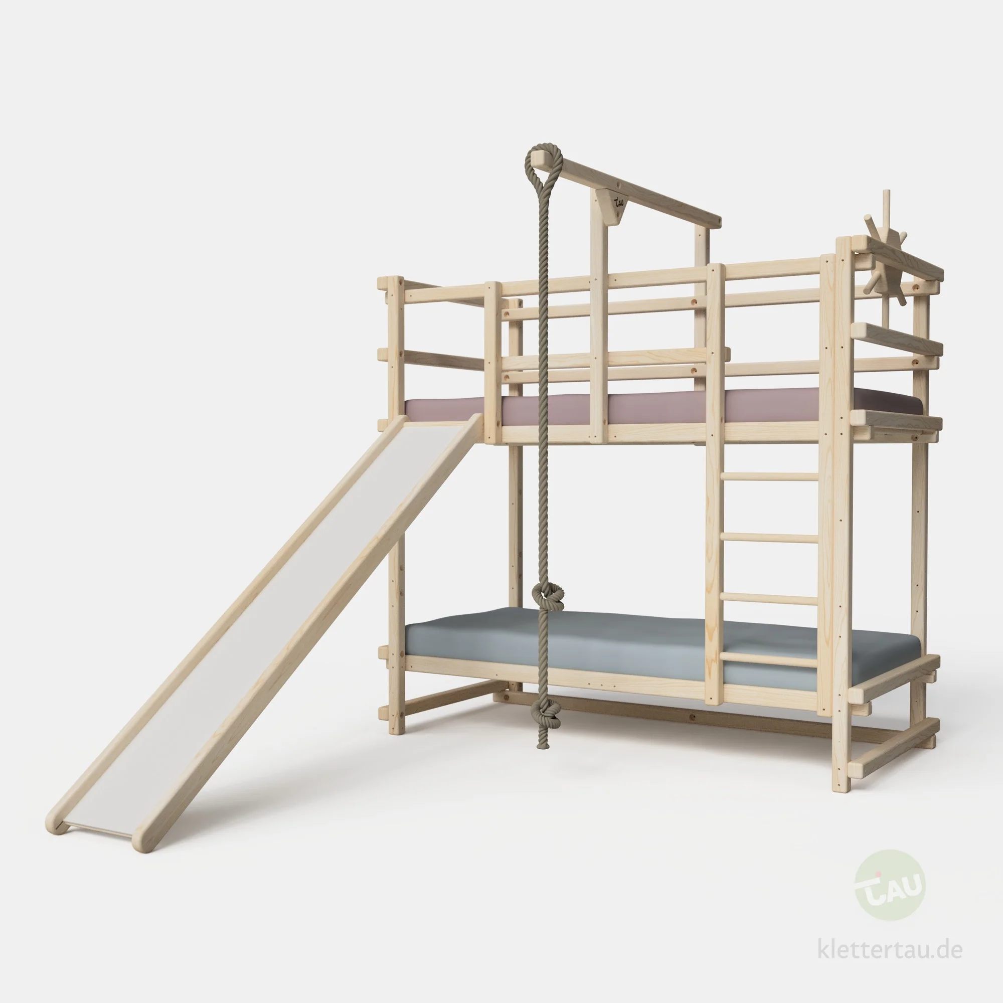 Abenteuer-Etagenbett mit Rutsche - Image 9