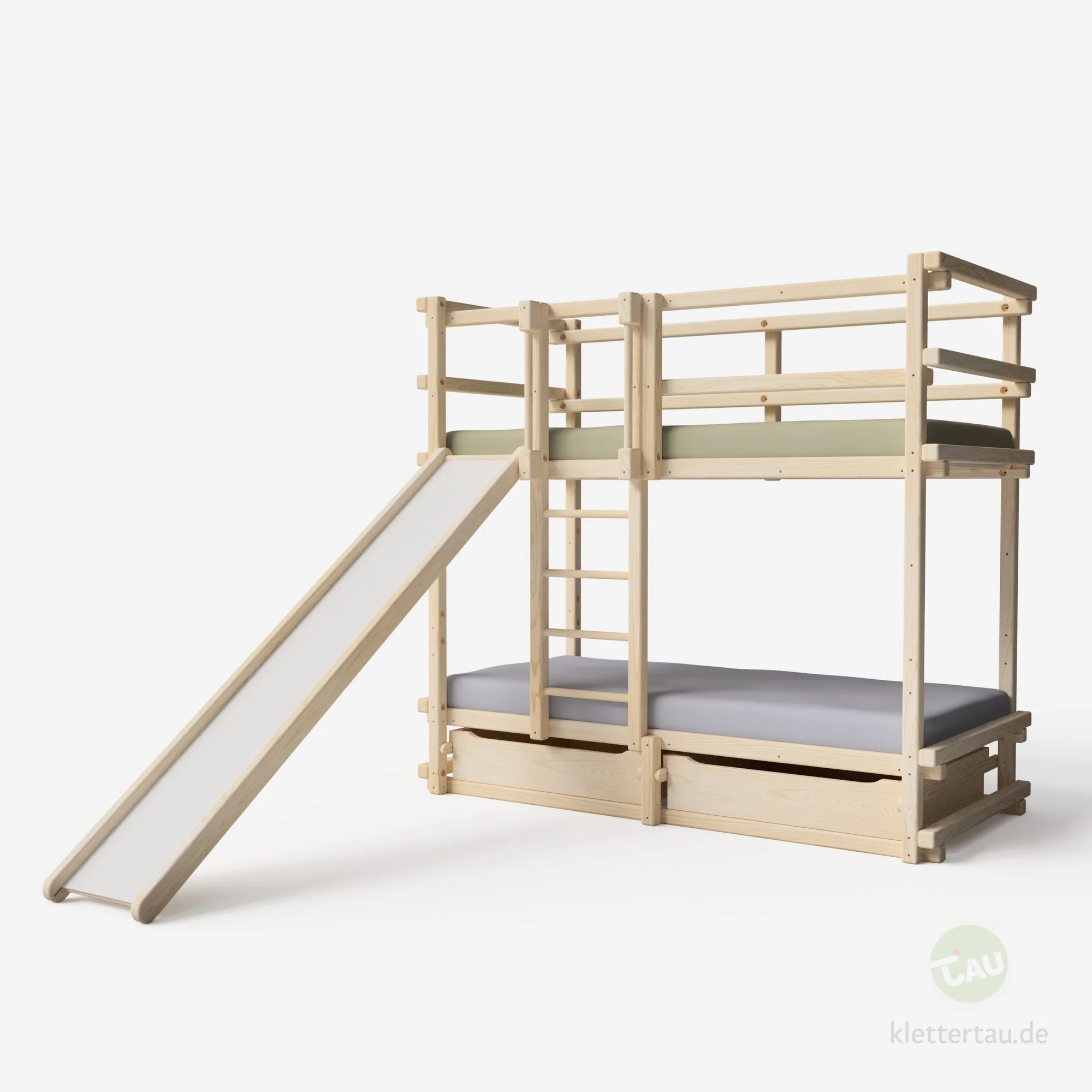 Etagenbett mit Rutsche - Image 3