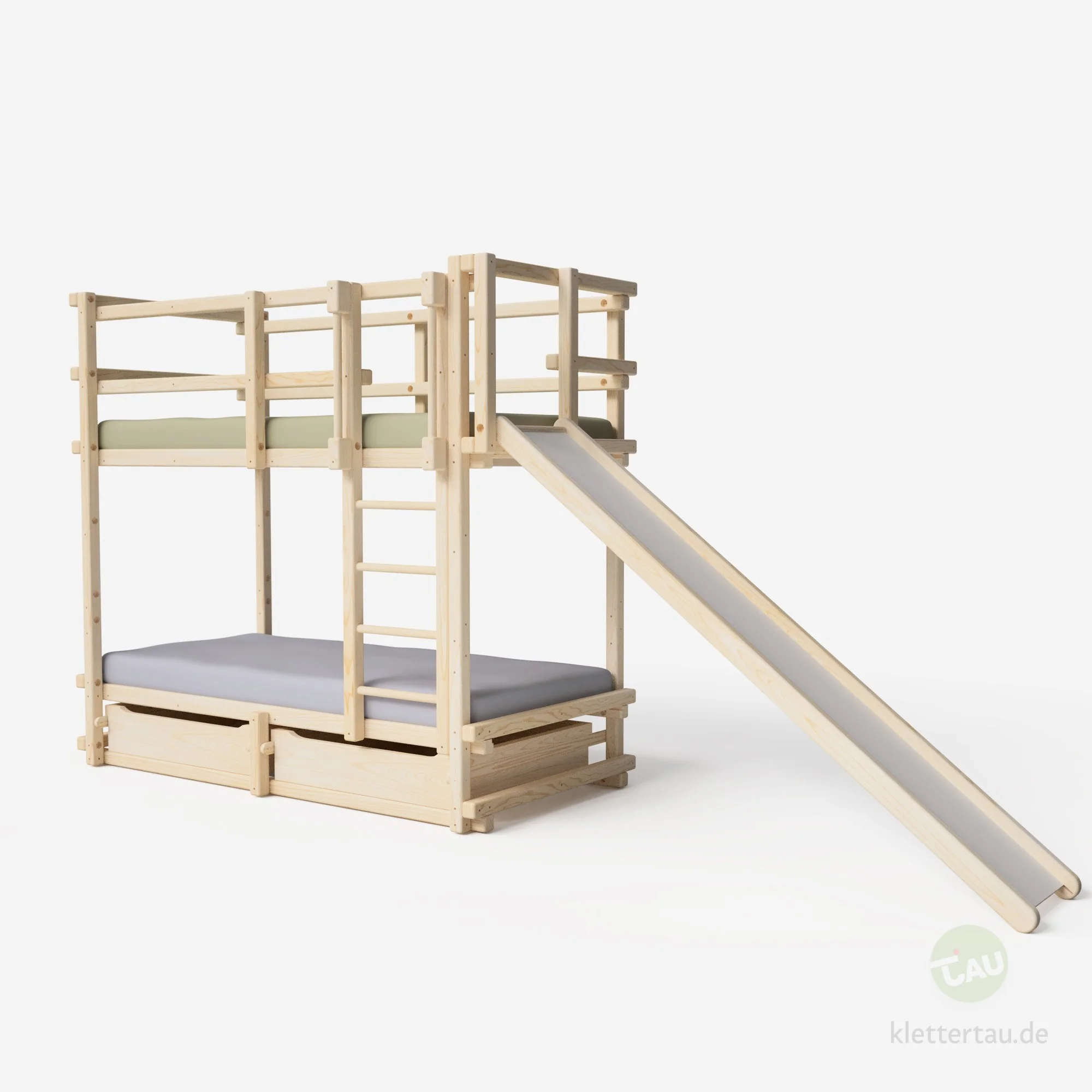 Etagenbett mit Rutsche - Image 4