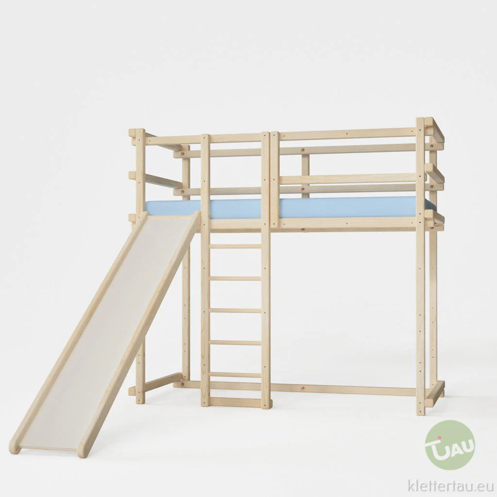 Hochbett mit Rutsche - Image 3