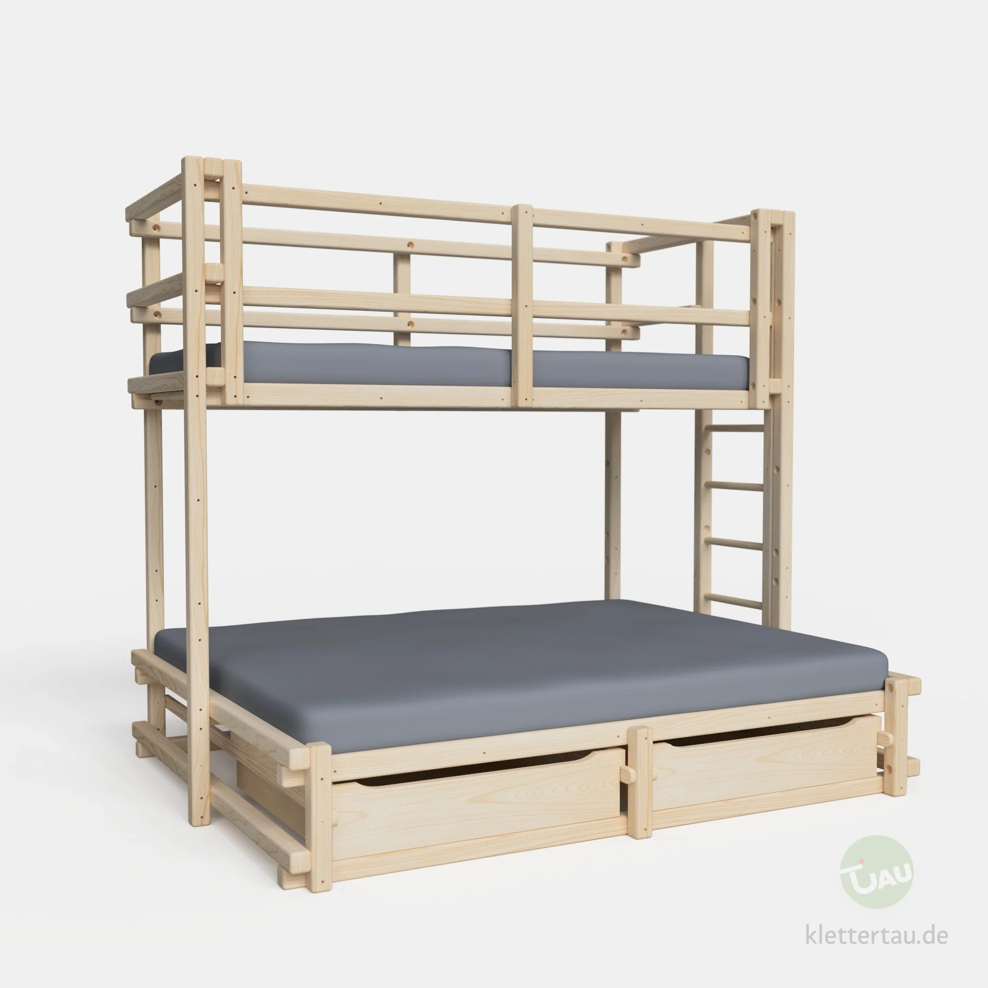 Hochbett über Doppelbett - Image 9