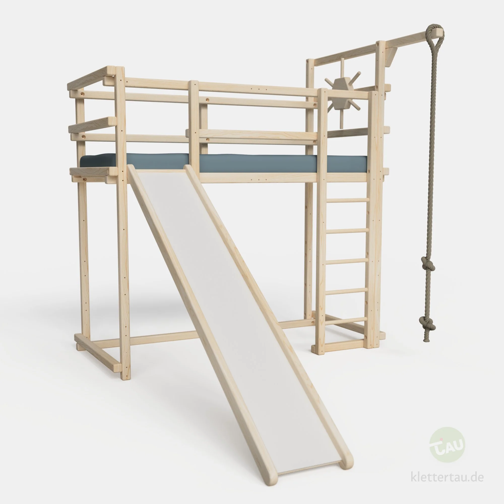 Piratenbett mit Rutsche – Variante 2
